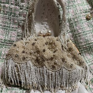 Not for Sale/ Made in India Elegant Beaded Handbag